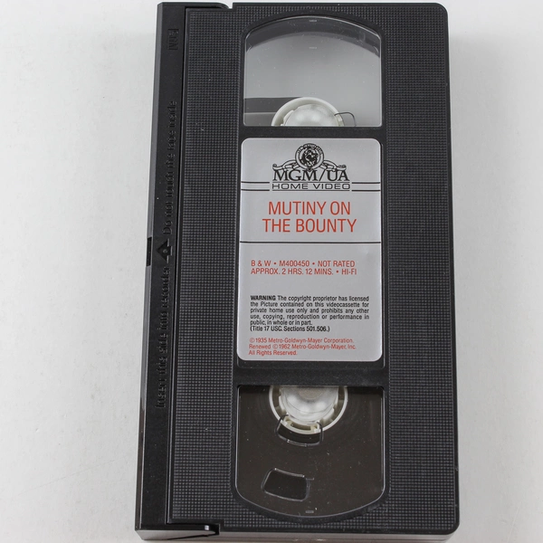 Mutiny on the Bounty VHS 1962 MGM UA Clark Gable Charles Laughton
