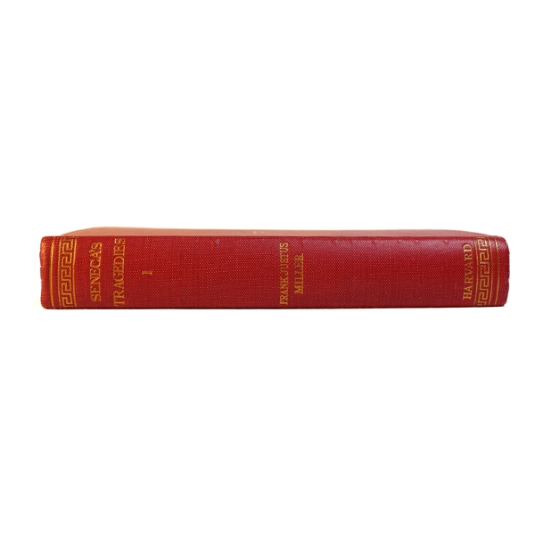 Seneca's Tragedies by Frank Justus Miller 1960 Harvard Hard Cover Book