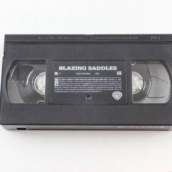 Blazing Saddles VHS 1991 Warner Home Video Gene Wilder Mel Brooks