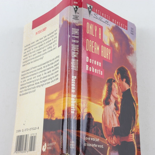 Only a Dream Away by Doreen Roberts 1993 Silhouette Paperback Book