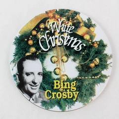 White Christmas Bing Crosby Music CD 1995 Brisa Compilation Tin Can Packaging
