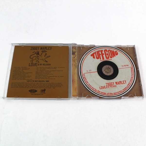 Love Is My Religion By Ziggy Marley CD Album 2007 Tuff Gong TGW 0001