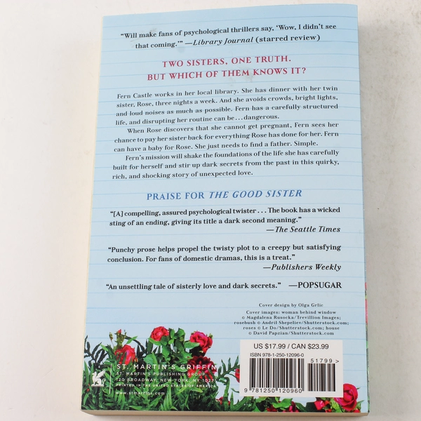 The Good Sister A Novel by Sally Hepworth 2020 Trade Paperback