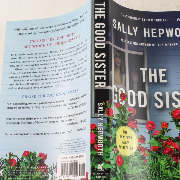 The Good Sister A Novel by Sally Hepworth 2020 Trade Paperback