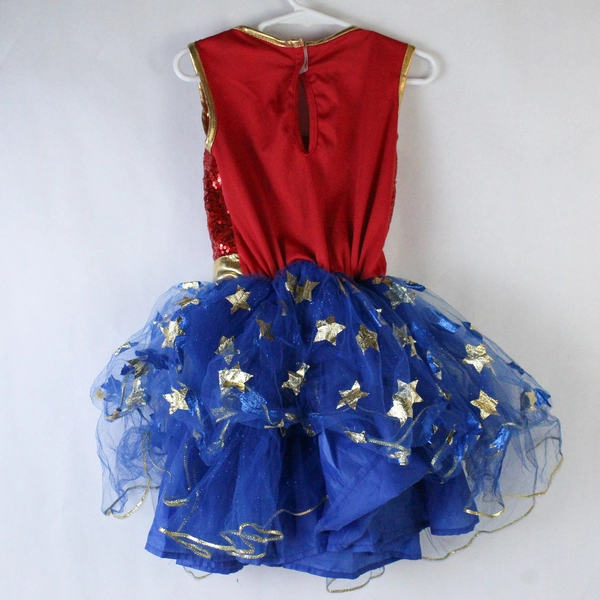 Rubies Girls Size Small DC Wonder Woman Costume Dress Up Halloween