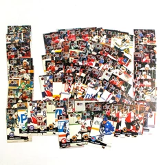 80 NHLPA 1991 Pro Set Hockey Cards - Stars, HOF, Commons - Good Condition
