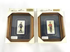 Lot of 2 Framed Pre-1939 Tobacco Cards Collectibles By Westminster Graphics