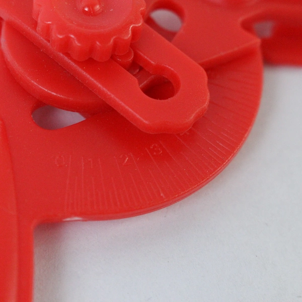 Lot of 20 Red Plastic Compasses for Homeschool Math Education Tools