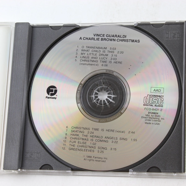 A Charlie Brown Christmas Vince Guaraldi Trio CD 2000 Fantasy Records