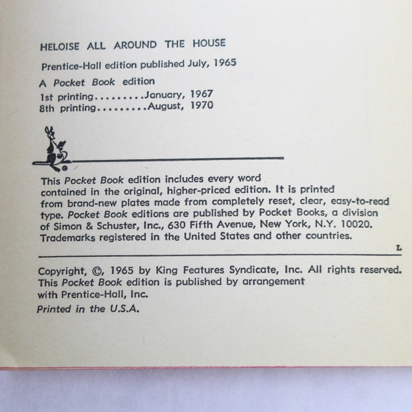 Lot of 2 Heloises All Around the House and Kitchen Hints Vintage 1970 Paperbacks