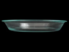 Vintage Pyrex 209 9" Clear Glass Pie Plate Dish Microwave Safe Bakeware