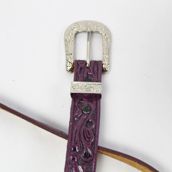 Lot of 5 Women's Skinny Belts Various Colors and Styles