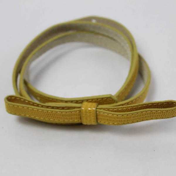 Lot of 5 Women's Skinny Belts Various Colors and Styles