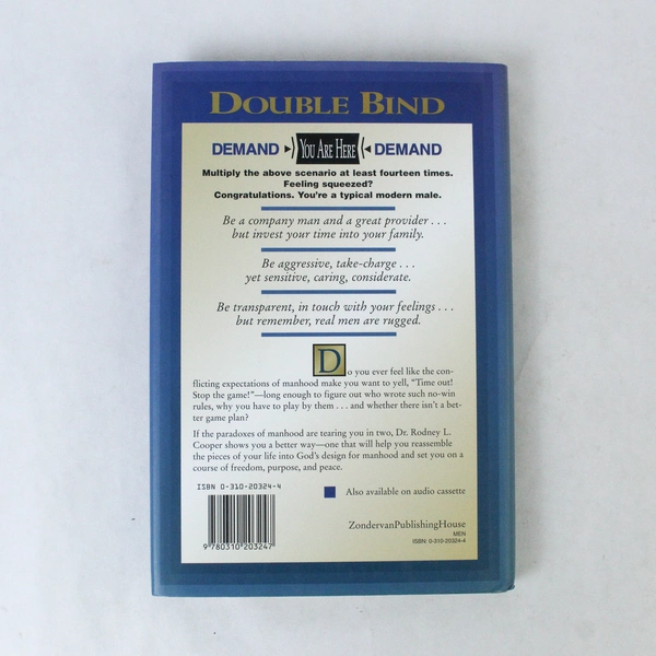 Double Bind by Rodney L. Cooper 1996 Hardcover Contradictory Demands of Manhood