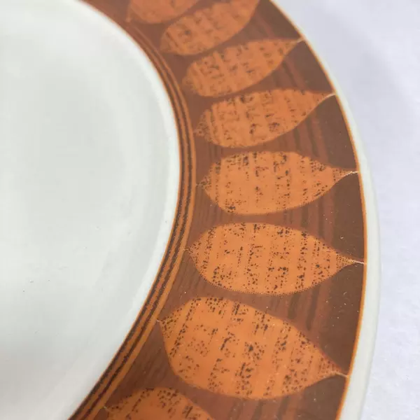 Set of 4 Vintage Franciscan Pottery Terra Cotta Dinner Plates 10.25 Inch