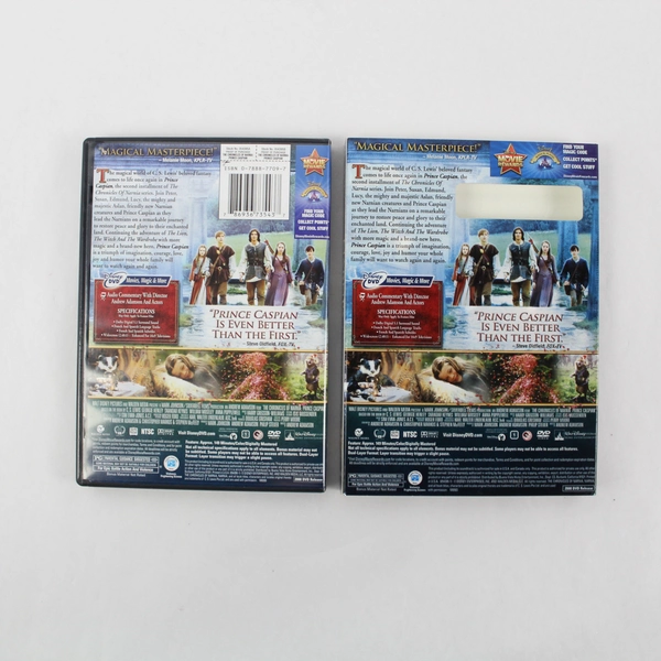 The Chronicles of Narnia Prince Caspian DVD 2008 Walt Disney