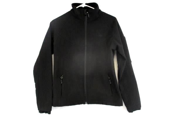 SNOZU Women's Platinum Collection Soft Shell Black Jacket Coat FLEECE Size Small