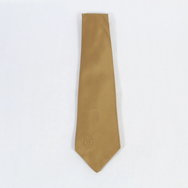 Vintage Sears The Men's Store Woven Brown Neck Tie Pointed Professional Work