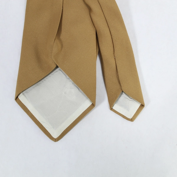Vintage Sears The Men's Store Woven Brown Neck Tie Pointed Professional Work