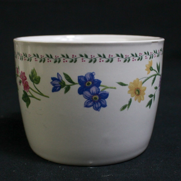 Lot Of 4 Vintage English Garden 225 Stoneware Coffee Cups Mugs Kitchen