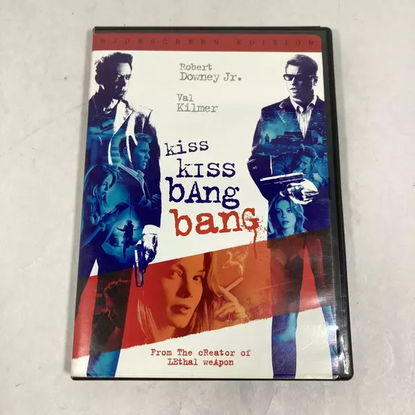 Kiss Kiss Bang Bang DVD 2005 Warner Bros Pictures Robert Downey Jr Val Kilmer