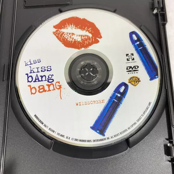 Kiss Kiss Bang Bang DVD 2005 Warner Bros Pictures Robert Downey Jr Val Kilmer
