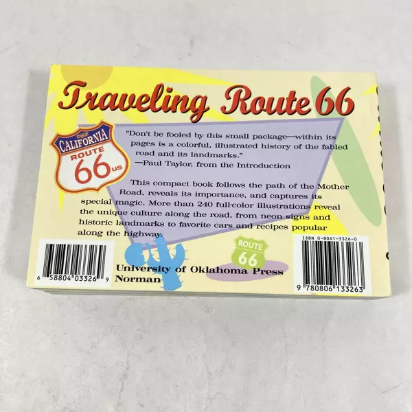 Traveling Route 66 by Nick Freeth 2001 Paperback Good Condition