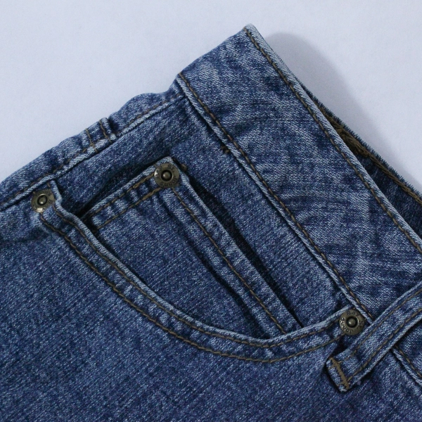St. John's Bay Cropped Blue Jeans Women's Plus Size 20W 5 Pocket Capri Cuffed