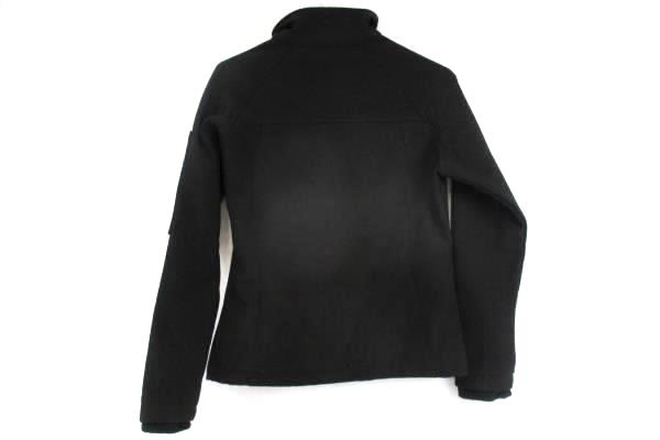 SNOZU Women's Platinum Collection Soft Shell Black Jacket Coat FLEECE Size Small