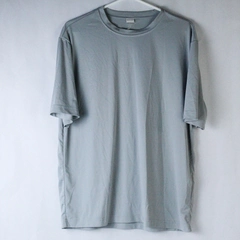 Sport Tek Men's Activewear T Shirt Top Gray Short Sleeve Size L Light Weight