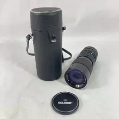 Vtg Soligor 80-200mm f/3.5 Telephoto Zoom Lens w/ Case Minolta MD Mount Japan
