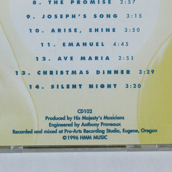 Love's Pure Light A Celebration of Christmas His Majesty's Musicians 1996