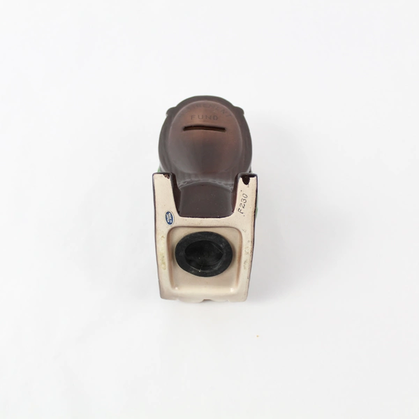 Vintage Ceranaster Ceramic Old Man In Rockers Retirement Fund Bank