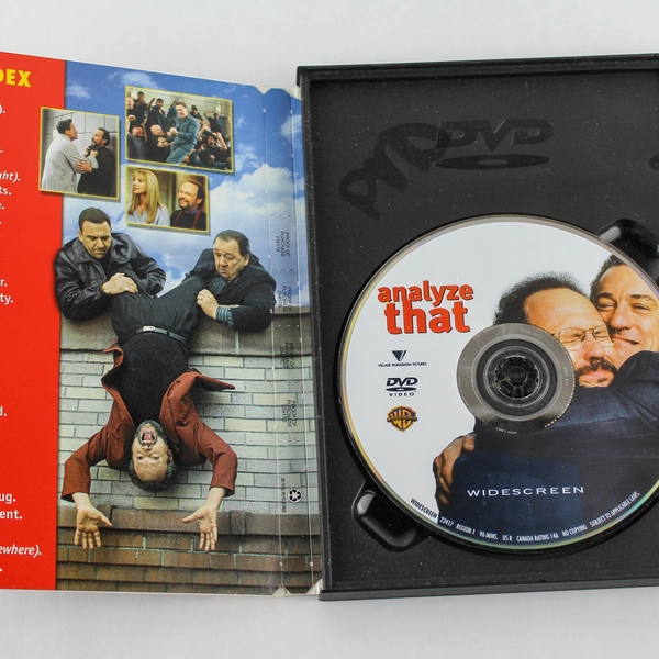 DVD Analyze That Robert De Niro Billy Crystal Crime Comedy