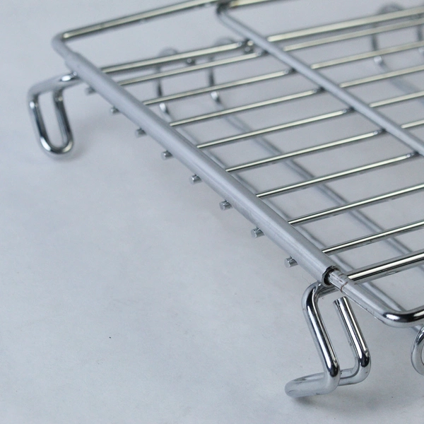Folding Countertop Stainless Steel Wine Glass Rack