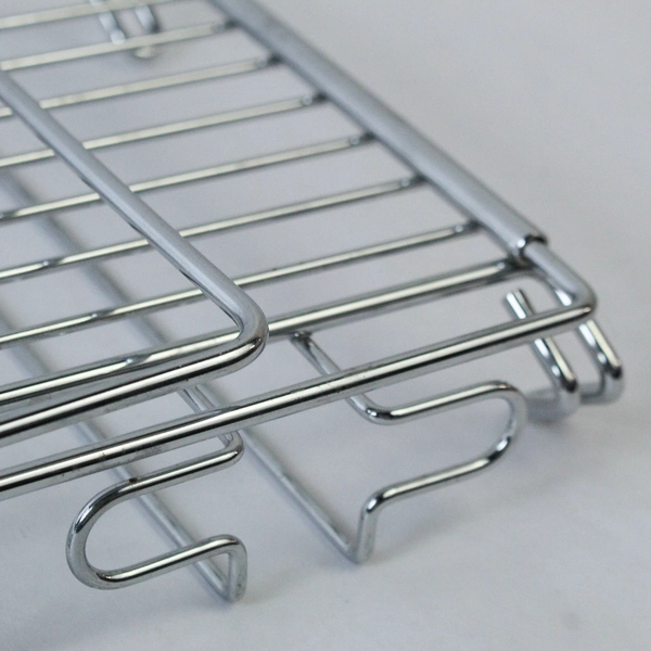 Folding Countertop Stainless Steel Wine Glass Rack