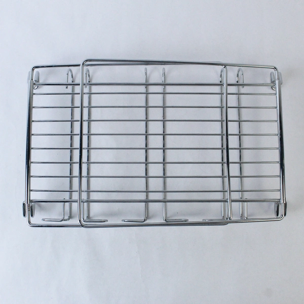 Folding Countertop Stainless Steel Wine Glass Rack