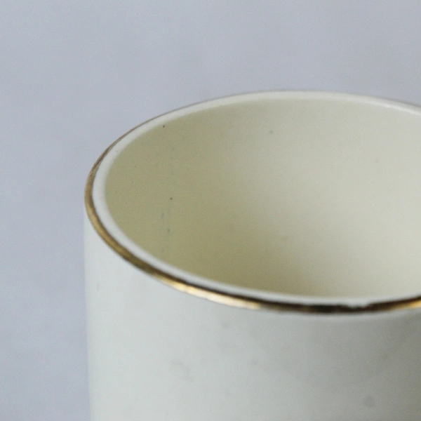 Vtg British Columbia Canada Confederation Centennial  Coffee Mug 22K Gold Rim 