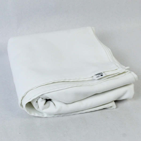 Visa By Milliken 85" Square Tablecloth White Home Décor 100% Dacron Polyester