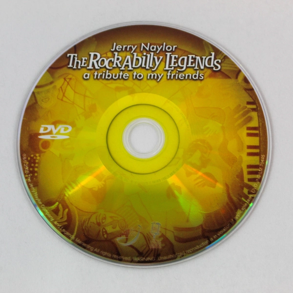 2 Disc The Rockabilly Legends 2005 The Jerry Naylor Company Audio DVD 