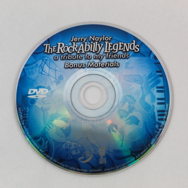 2 Disc The Rockabilly Legends 2005 The Jerry Naylor Company Audio DVD 