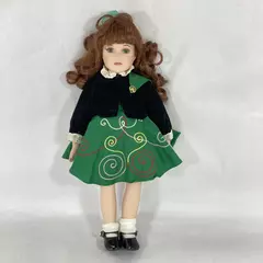 2000 Irish Heritage Collection Irish Dancer Porcelain Doll Maeve