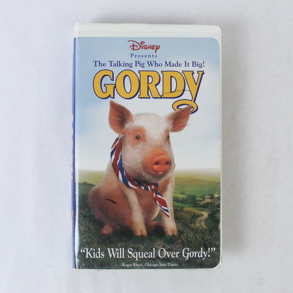 Gordy The Talking Pig Who Made It Big VHS Movie 1994 Walt Disney Home Video