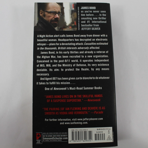 007 Carte Blanche by Jeffery Deaver 2012 Pocket Star Paperback James Bond Novel