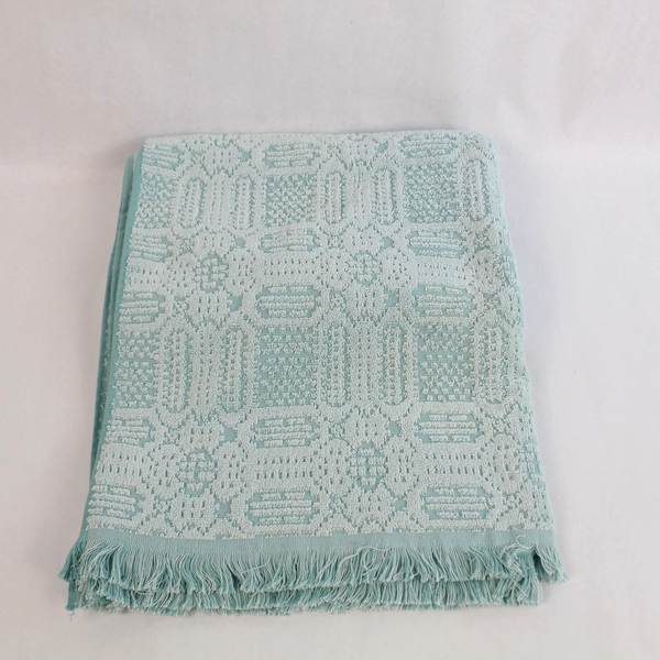 Lot of 2 Turquoise Bathroom Towels Kasa Fina Hand & Jakson Bath Towel