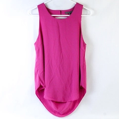 Brixon Ivy Women's Size M Blouse Pink Business Casual Scoop Back Sleeveless