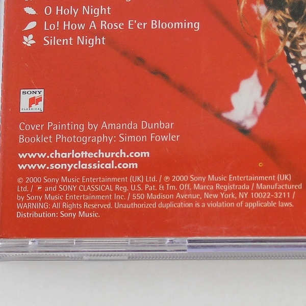Charlotte Church Dream A Dream CD Sony Classical Religious Holiday Music