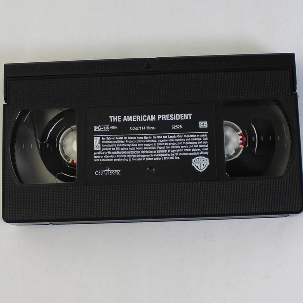 The American President VHS Tape Michael Douglas 1995 Universal City Studios