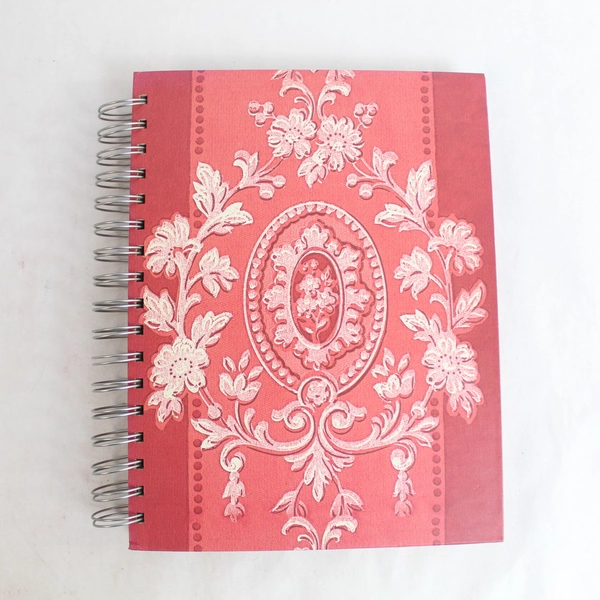 Journal Photo Holder Tri Coastal Design Tina Higgins Paisley Red Spiral 2002