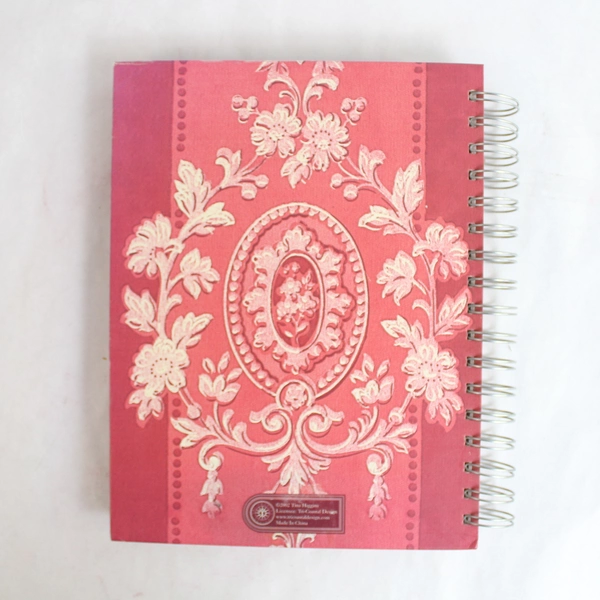 Journal Photo Holder Tri Coastal Design Tina Higgins Paisley Red Spiral 2002